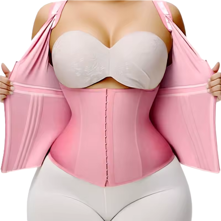 Sculpt Vest™ by Aerbek – Waist Sculpting Compression Vest with Zipper & Hooks for Tummy Control, Sweat Training & Hourglass Shaping