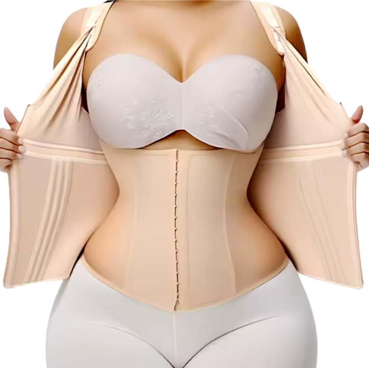 Sculpt Vest™ by Aerbek – Waist Sculpting Compression Vest with Zipper & Hooks for Tummy Control, Sweat Training & Hourglass Shaping