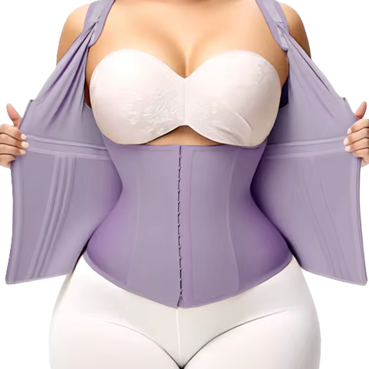 Sculpt Vest™ by Aerbek – Waist Sculpting Compression Vest with Zipper & Hooks for Tummy Control, Sweat Training & Hourglass Shaping